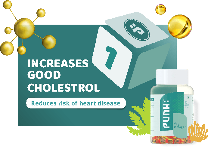 Veg Omega 3 For Good Cholestrol